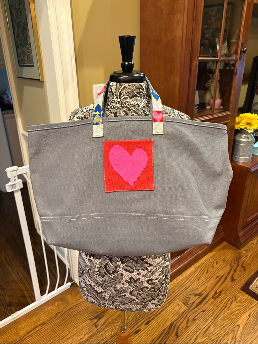 Kerri Rosenthal Love All Over Tote Bag - Picture 2 of 11